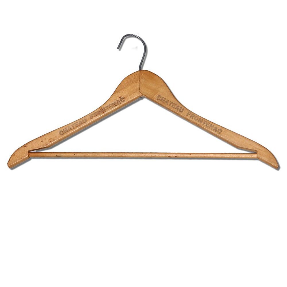 Vintage Château Frontenac Wooden Hanger Quebec City Canada Hotel Memorabilia